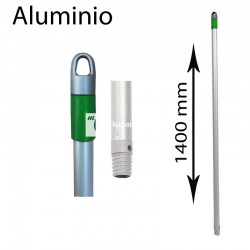 Mango Alutrón aluminio 1400mm verde