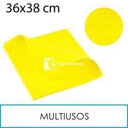 10 Bayetas 155g Spontex 36x38cm amarillo