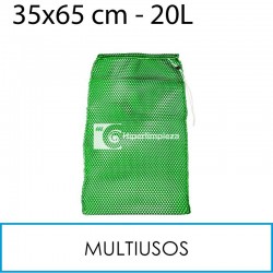 Bolsa de lavado para mopas-bayetas 20L verde