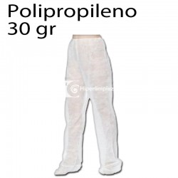 100 pantalones presoterapia PP 30gr blanco